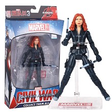 7inches The Avengers Civil War Black Widow figure