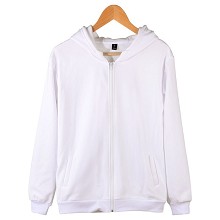 The cotton hoodie sweater coat jacket cloth(blank)