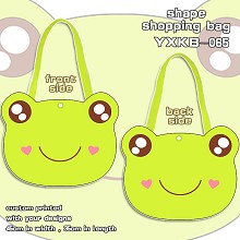 Frog shape shopping bag shoulder bag