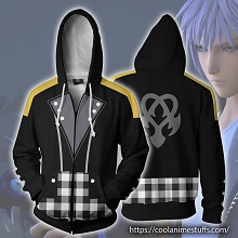 Kingdom Hearts Riku Keyblade anime printing hoodie sweater cloth