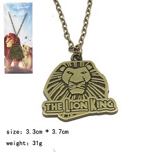 The Lion King movie necklace
