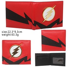 The Flash logo wallet