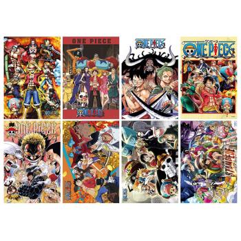 One Piece posters(8pcs a set)