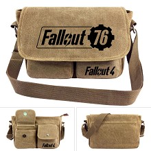 Fallout canvas satchel shoulder bag