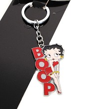 Betty Boop anime key chain