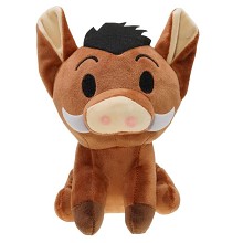 7inches The Lion King Pumbaa anime plush doll