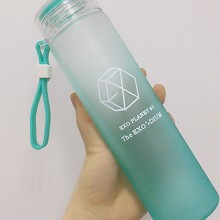 EXO star color glass cup