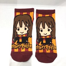 Harry Potter Hermione short cotton socks a pair