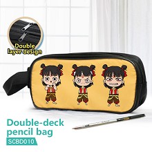 Ne Zha double deck pencil bag pen bag