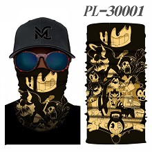 Bendy and the Ink Machine anime headgear stocking mask magic scarf neck face mask