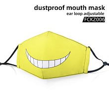 Ansatsu Kyoushitsu dustproof mouth mask trendy mask