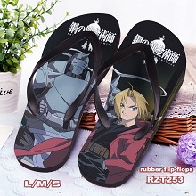 Fullmetal Alchemist anime flip-flops shoes slippers a pair