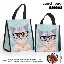 The cat anime lunch bag