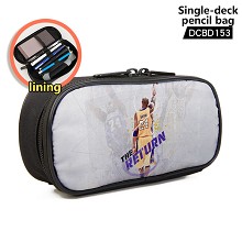 NBA Kobe Bryant single deck pencil bag pen bag