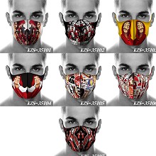 La casa de papel trendy mask printed wash mask