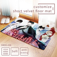 Mr Love Queen's Choice EVOL LOVE customize short velvet floor mat