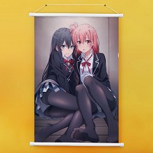 My Youth Romantic Comedy Is Wrong, As I Expected wall scroll