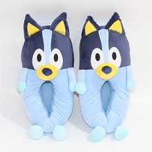 Bluey anime plush shoes slippers a pair 300MM