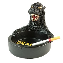 Godzilla figure ashtray