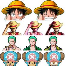 One Piece 3D Flip Change Picture Lenticular Adhesive Stickers