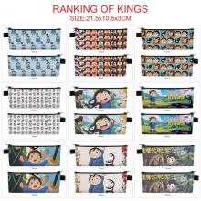 Ranking of Kings anime PU zipper pen case pencil bag