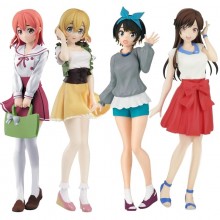 Kanojo Okarishimasu anime figures set(4pcs a set)