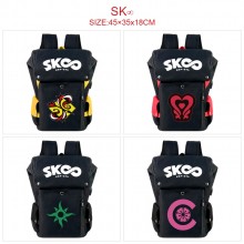 SK8 the Infinity anime USB nylon backpack school bag