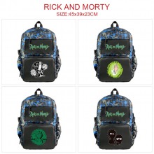 Rick and Morty anime nylon backpack bag