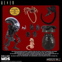 Original 6inches MEZCO MDS Alien figures a set