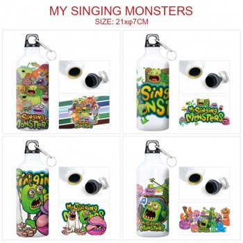 My Singing Monsters game aluminum alloy sports bottle kettle