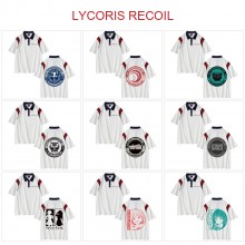 Lycoris Recoil anime short sleeve cotton t-shirt t shirts