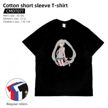 Hatsune Miku anime short sleeve cotton t-shirt t shirts