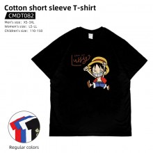 One Piece anime short sleeve cotton t-shirt t shir...