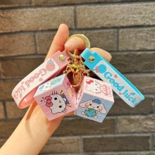 Sanrio Melody kitty Cinnamoroll Kuromi mini magic cube key chain