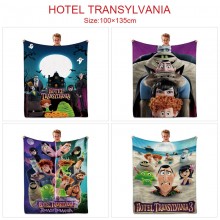 Hotel Transylvania anime flano summer quilt blanket