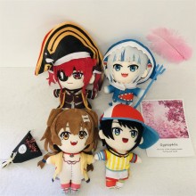 10inches VTuber Houshou Marine anime plush doll 25cm