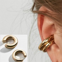 Punk alloy earrings