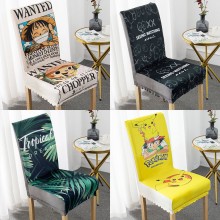 One Piece Dragon Ball anime chair cover slipcover case