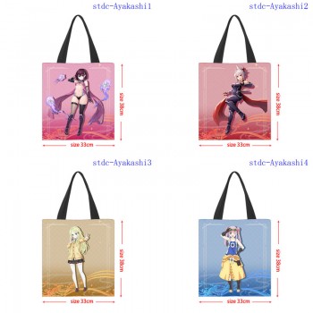 Ayakashi Triangle anime shopping bag handbag