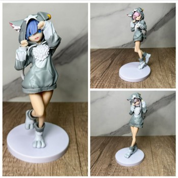 Re:Life in a different world from zero Rem Ram Emilia anime figure