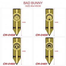 Bad Bunny anime flags 40*145CM