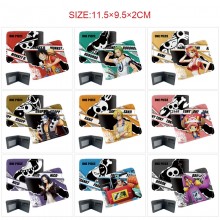 One Piece anime wallet purse