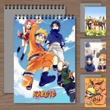 Naruto Sketchbook for Drawing Notebooks A4 Coloring Books