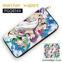 MAGI The kingdom of magi anime long zipper leather wallet purse