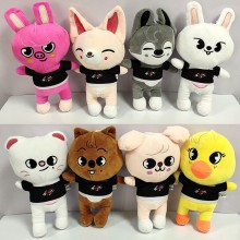 8inches Stray Kids Skzoo anime plush dolls set 22CM(8pcs a set)
