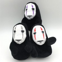 8inches Spirited Away No Face man anime plush dolls set(3pcs a set)