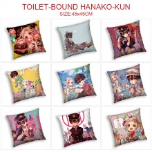 Toilet-bound Hanako-kun anime two-sided pillow 45*45cm