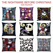 The Nightmare Before Christmas anime two-sided pillow 45*45cm