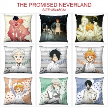 The Promised Neverland anime two-sided pillow 45*45cm