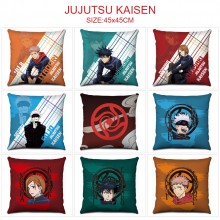 Jujutsu Kaisen anime two-sided pillow pillowcase 45*45cm